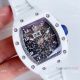 Swiss Copy Richard Mille RM 011-FM Polo Club Saint Tropez Watch White Ceramic Swiss 7750 (2)_th.jpg